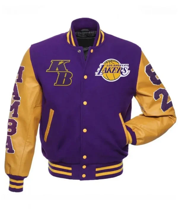 Los Angeles Lakers Kobe Bryant Mamba Letterman Jacket