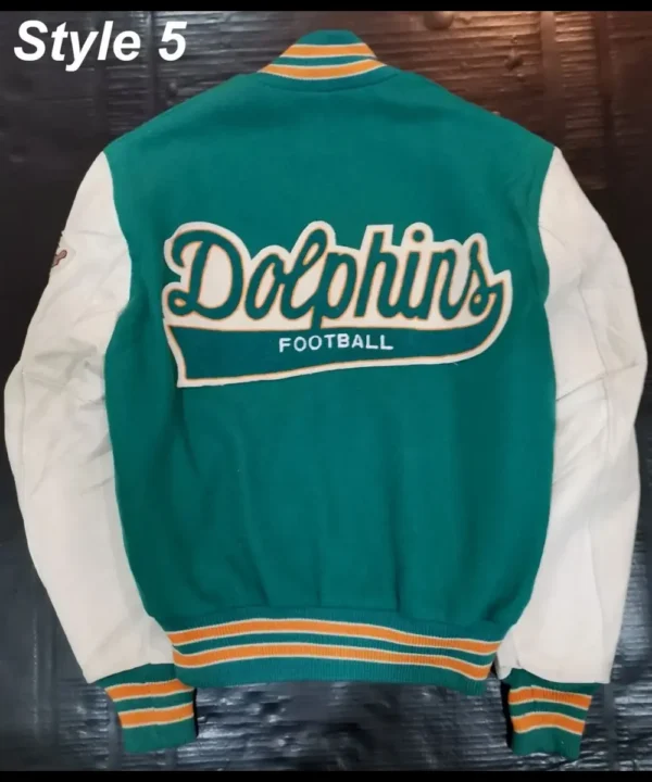 Miami Dolphins Varsity Jacket