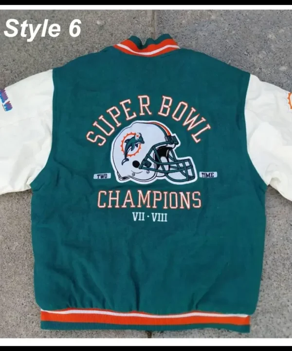 Miami Dolphins Varsity Jacket