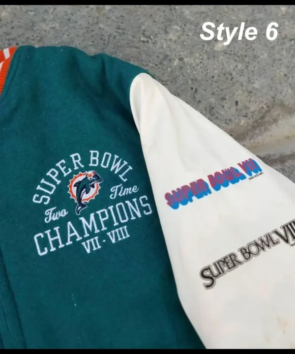 Miami Dolphins Varsity Jacket