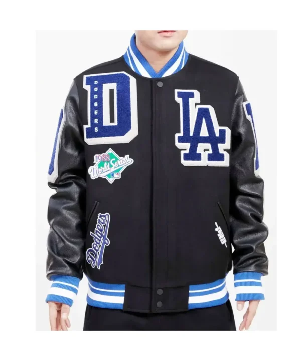 Mash Up LA Dodgers Varsity Jacket