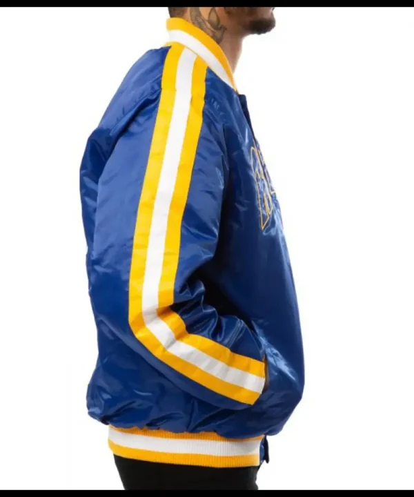 Rams LA Satin Blue Jacket