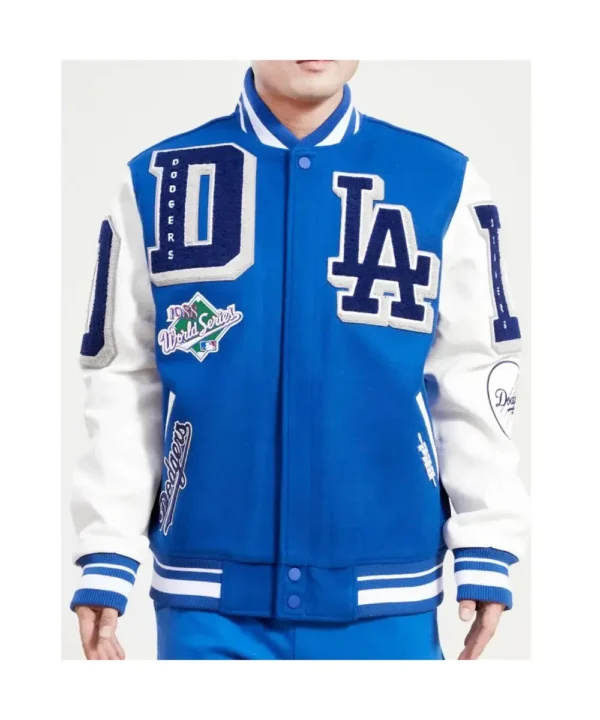 Mash Up LA Dodgers Varsity Jacket