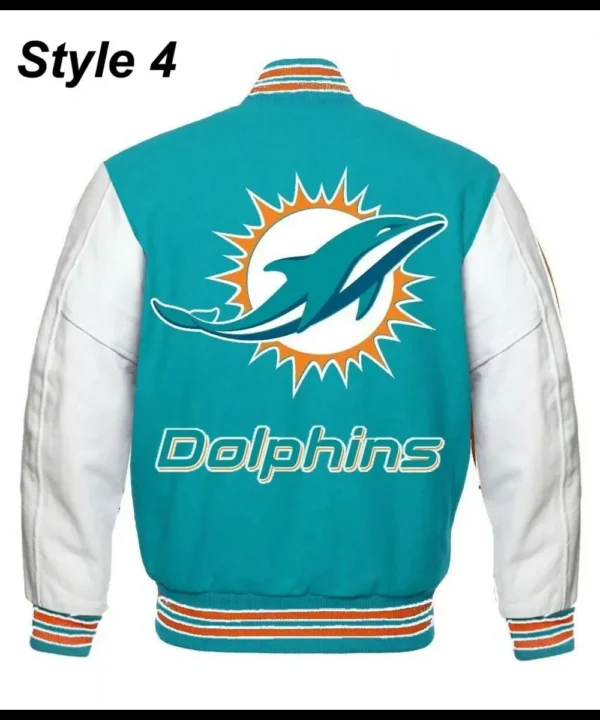 Miami Dolphins Varsity Jacket