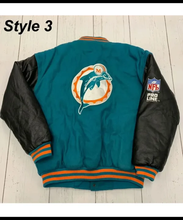 Miami Dolphins Varsity Jacket