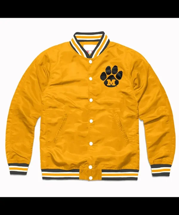 Missouri Tigers Gold Varsity Satin Jacket
