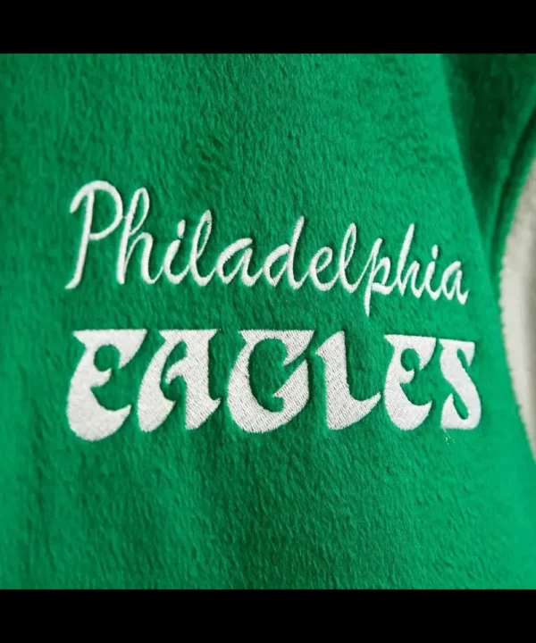 Princess Diana Philadelphia Eagles Wool Varsity Jacket