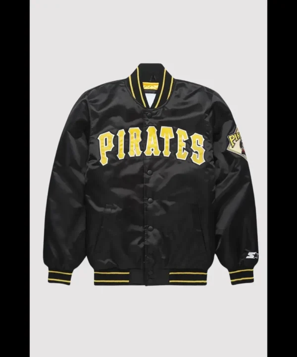 Pittsburgh Pirates Classic Black Varsity Jacket