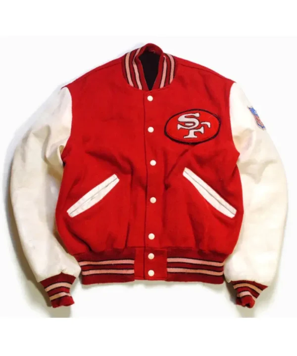 49ers SF Super Bowl Varsity Jacket