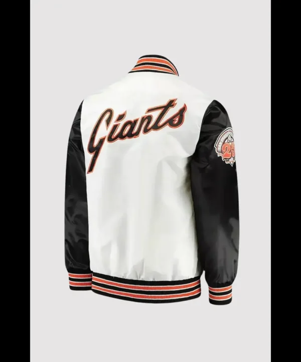 San Francisco Giants The Legend White/Black Varsity Jacket