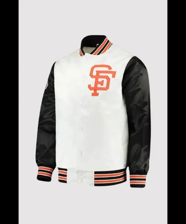 San Francisco Giants The Legend White/Black Varsity Jacket