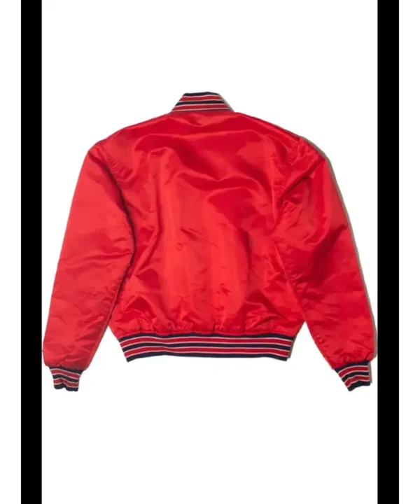 St. Louis Cardinals 1990’s Red Satin Varsity Jacket