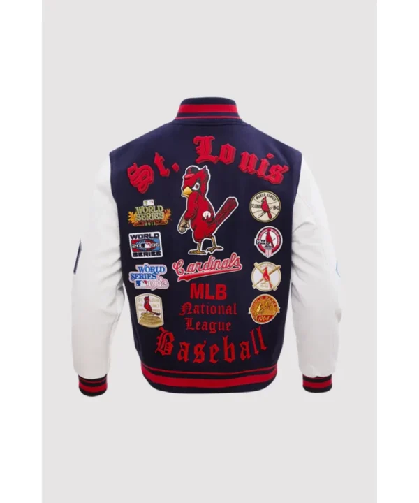 St. Louis Cardinals Old English Wool Varsity Jacket