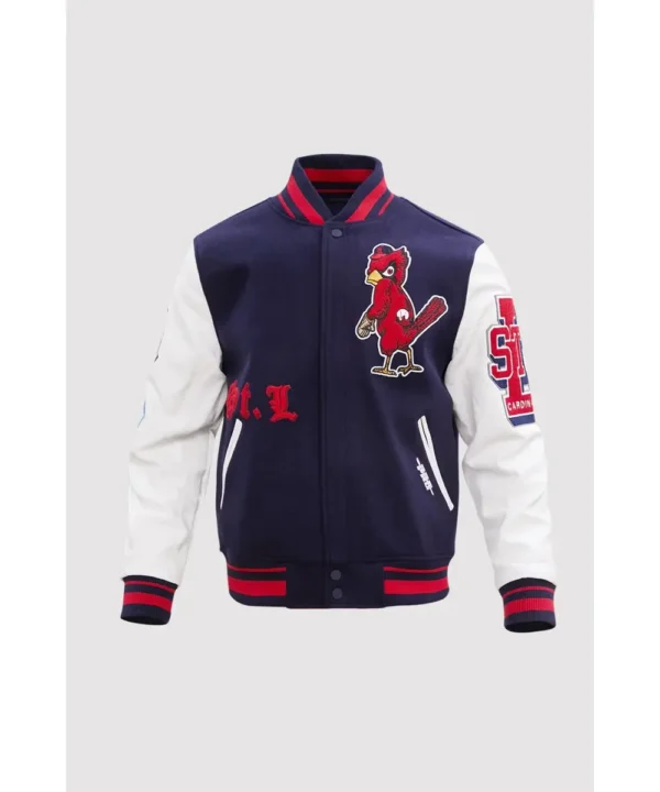 St. Louis Cardinals Old English Wool Varsity Jacket