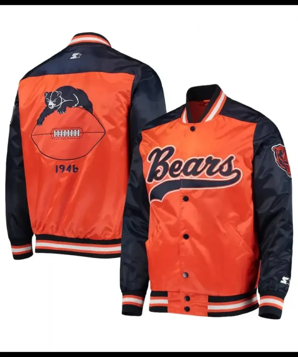 Chicago Bears The Tradition II Team Full-Snap Jacket