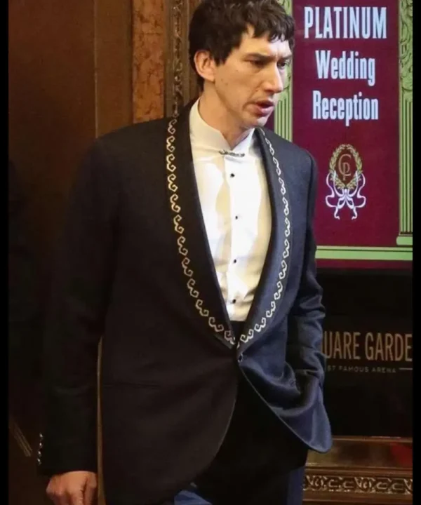 Adam Driver Megalopolis 2024 Black Blazer