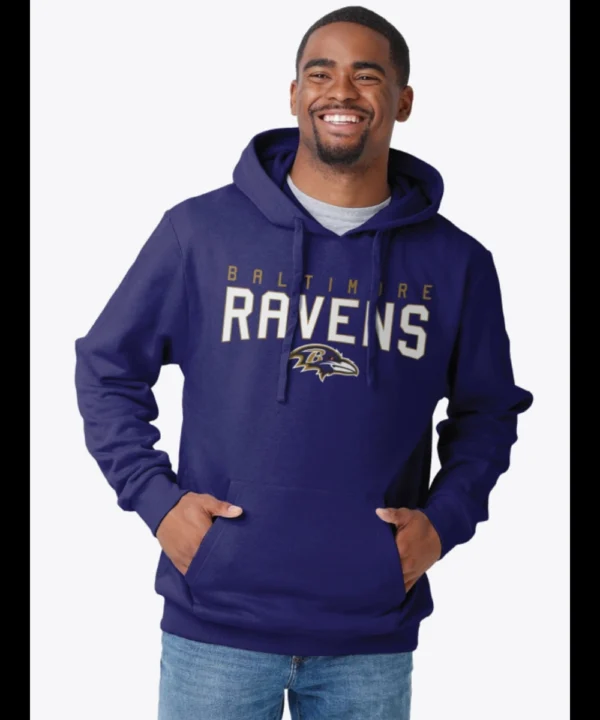 Baltimore Ravens Solid Hoodie