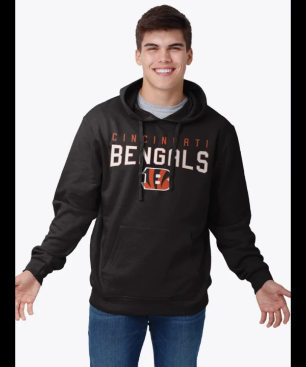 Cincinnati Bengals Solid Hoodie