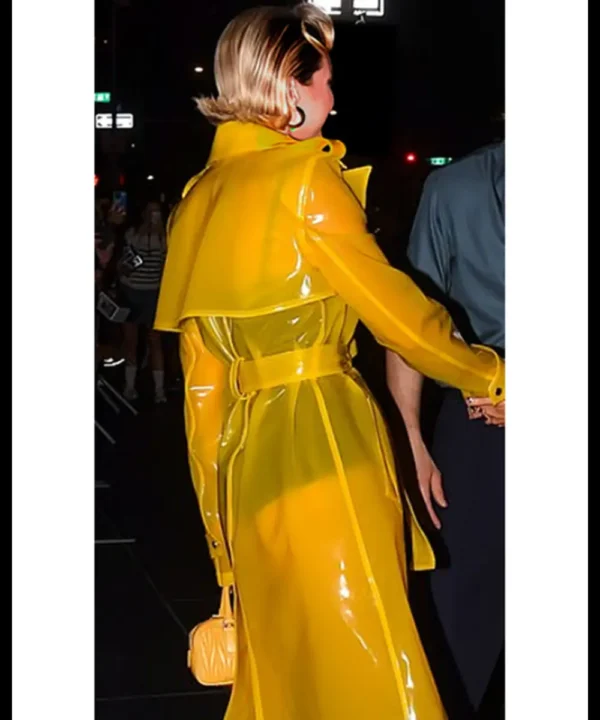 Gigi Hadid Deadpool & Wolverine 2024 Yellow Coat