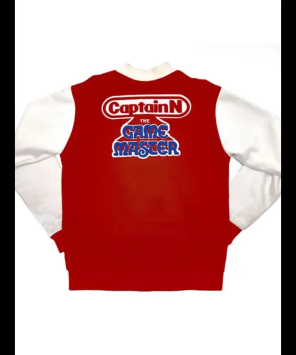 Captain N The Game Master Varsity Jacket