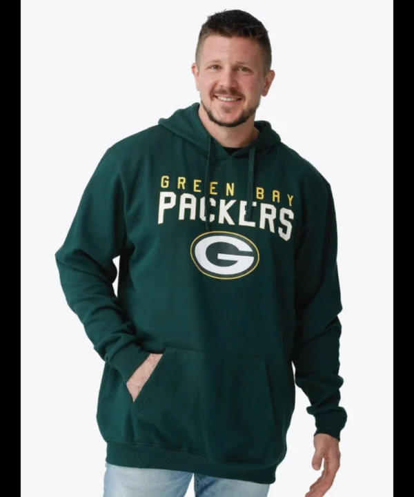 Green Bay Packers Solid Hoodie