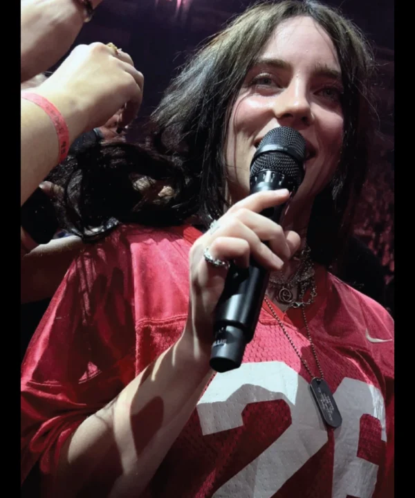 Billie Eilish 26 Red Jersey