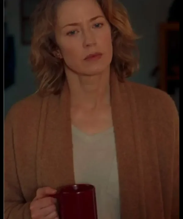 His Three Daughters 2024 Carrie Coon Cardigan Sweater