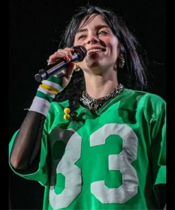 Billie Eilish 83 Green Jersey