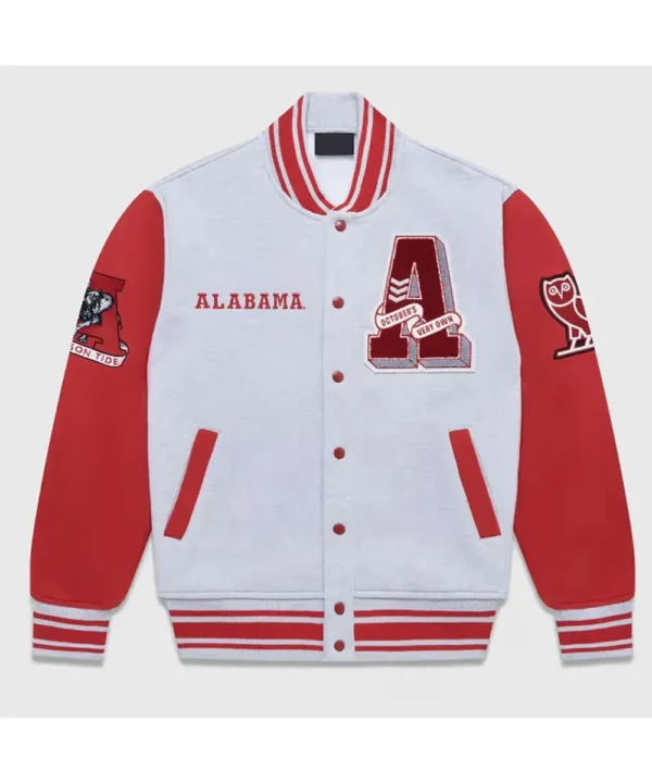 NCAA Alabama Crimson Tide OVO Varsity Jacket