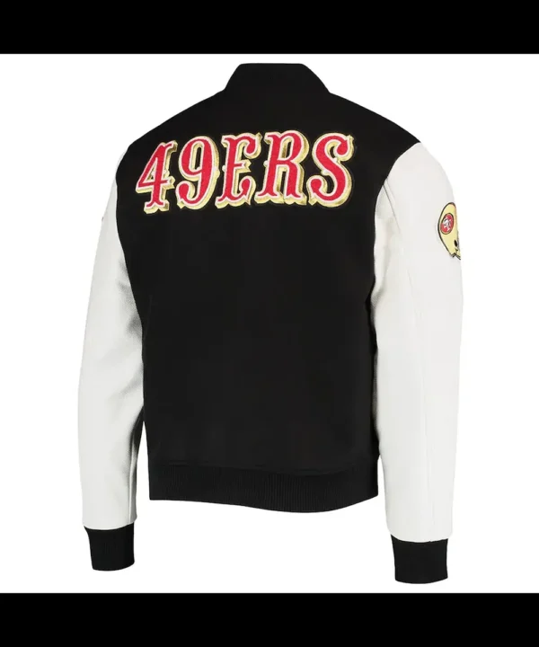 San Francisco 49ers Logo Letterman Jacket