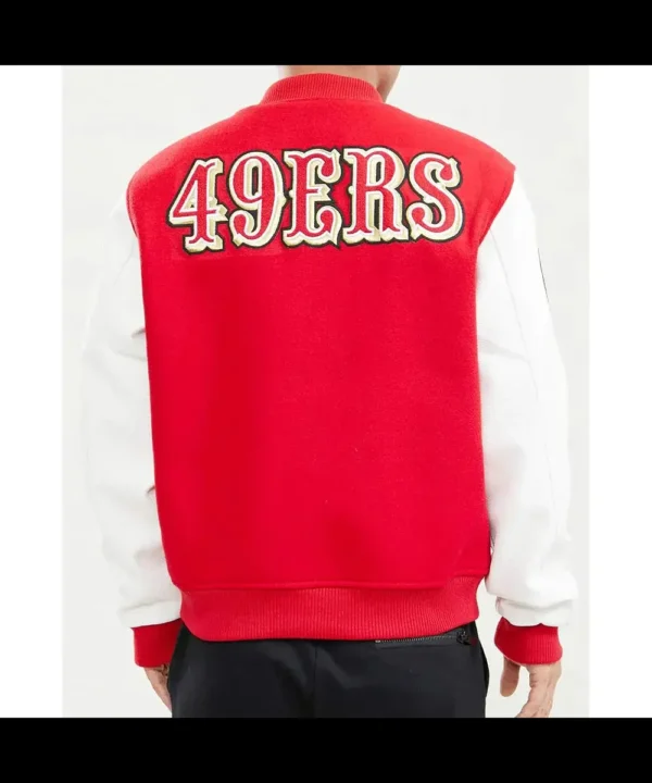 San Francisco 49ers Logo Letterman Jacket