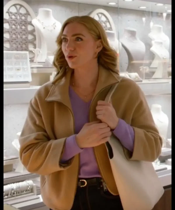 Love On The Danube Royal Getaway Jessica Sipos Beige Jacket