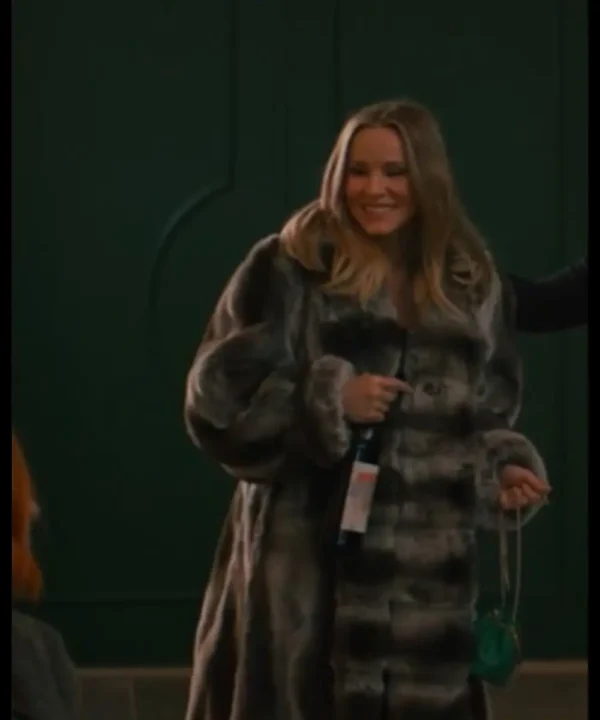 Nobody Wants This 2024 Kristen Bell Fur Coat