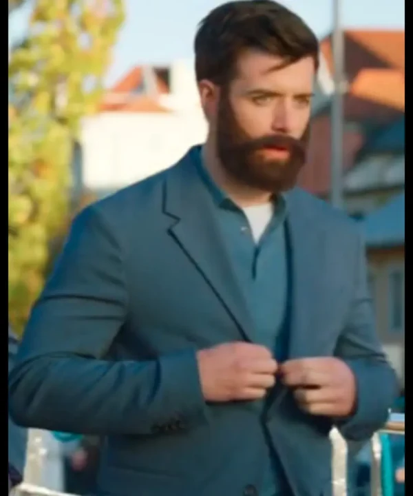 Love On The Danube Royal Getaway Dan Jeannotte Teal Blazer