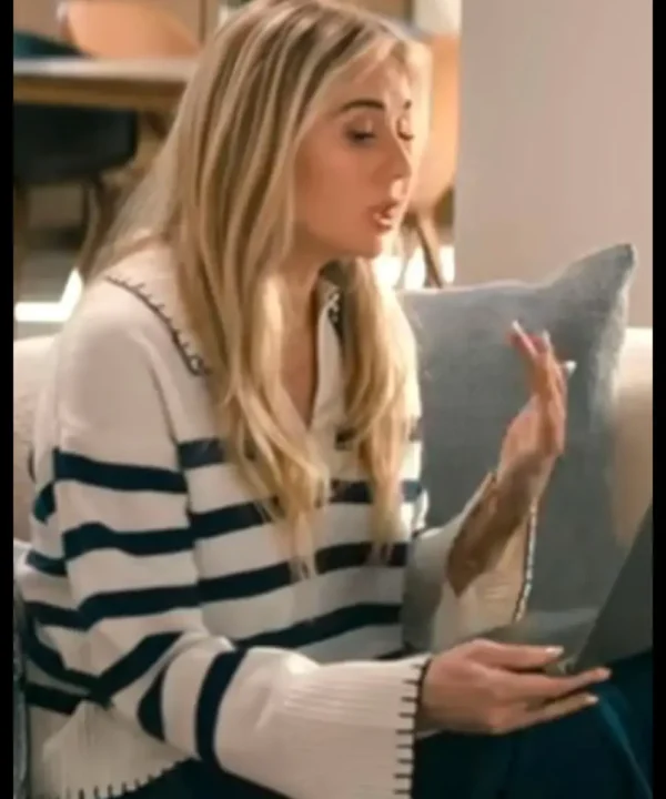 Nobody Wants This 2024 Justine Lupe Striped Sweater