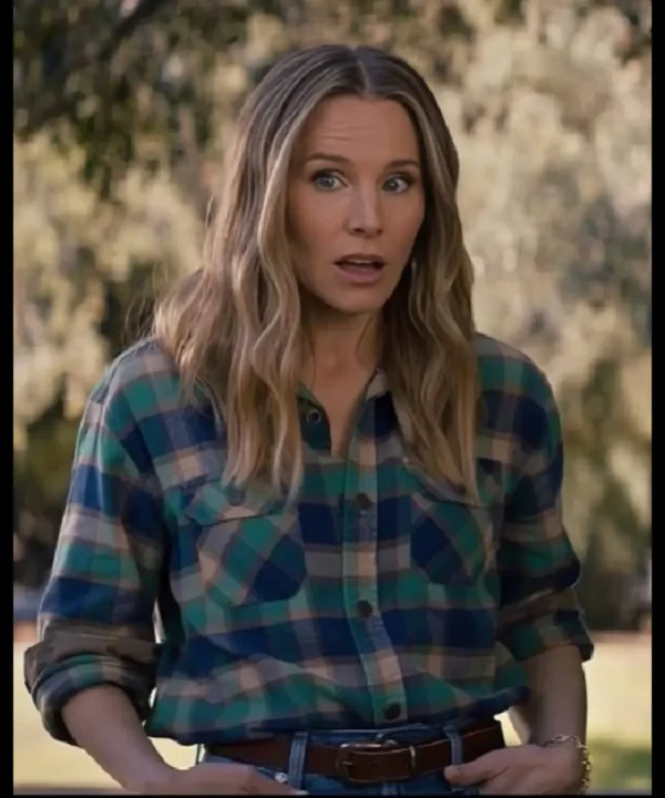 Nobody Wants This 2024 Kristen Bell Plaid Shirt