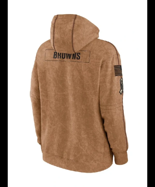 Cleveland Browns Salute To Service Hoodie