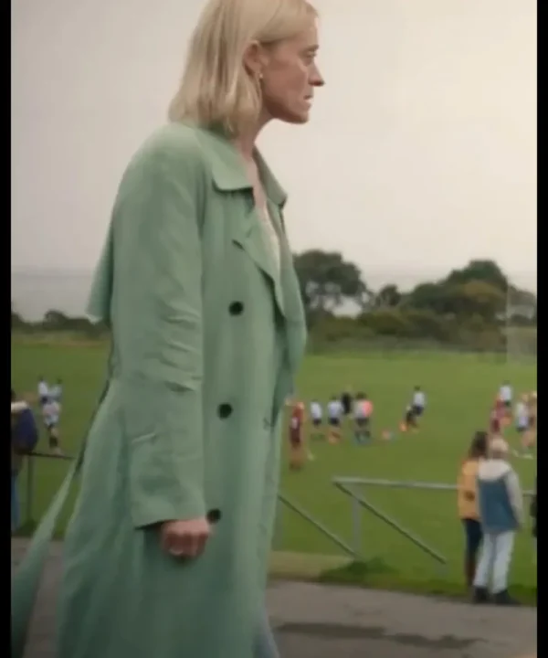 Bad Sisters Anne-marie Duff Green Coat