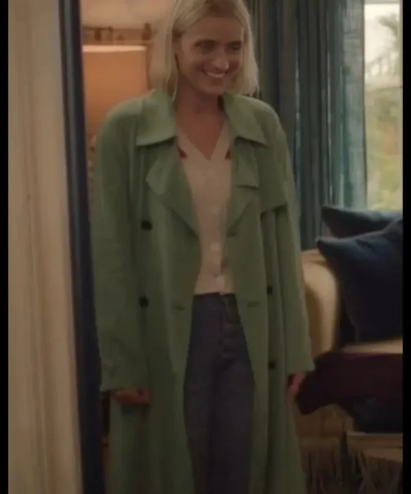 Bad Sisters Anne-marie Duff Green Coat