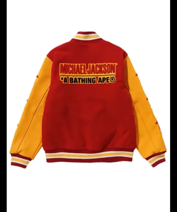 Bape Michael Jackson Varsity Jacket