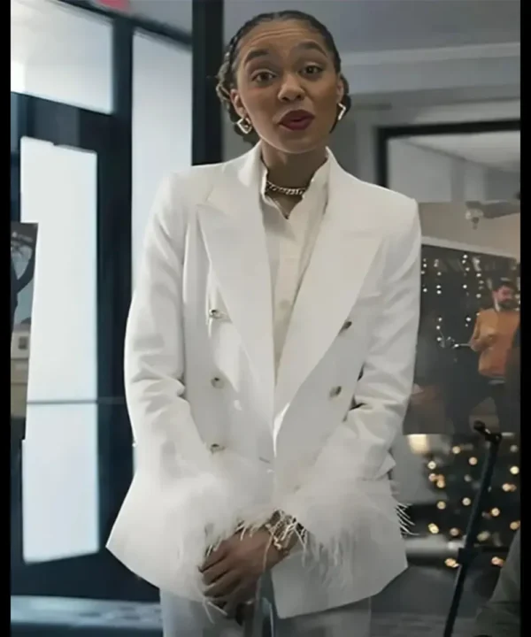 Brewster’s Millions Christmas China Anne McClain Buttoned Suit