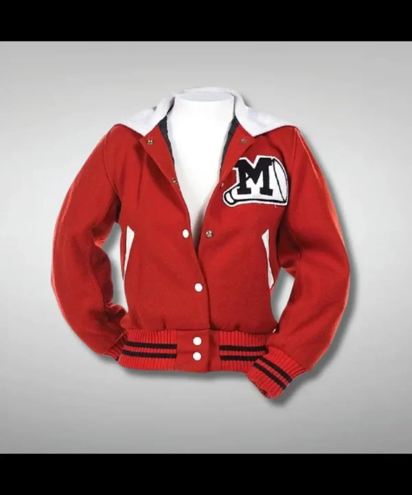 Red Varsity Glee Cheerios Jacket