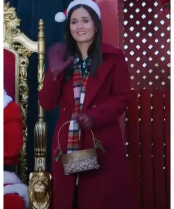 A Cinderella Christmas Ball 2024 Danica Mckellar Red Coat