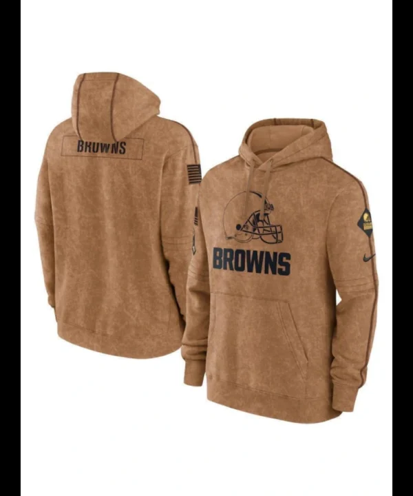 Cleveland Browns Salute To Service Hoodie