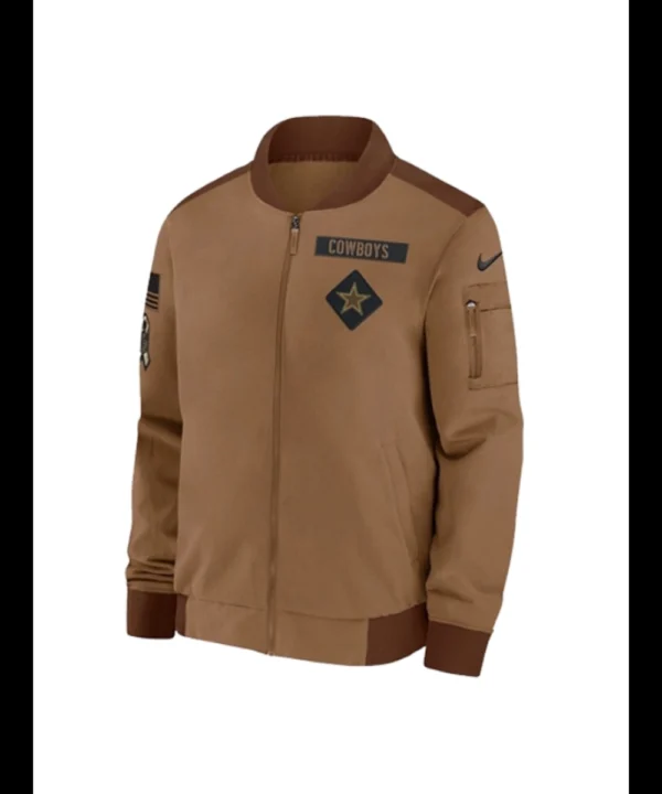 Dallas Cowboys Salute To Service Bomber Jacket