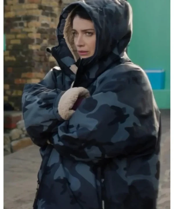 Bad Sisters S02 Eve Hewson Camo Jacket