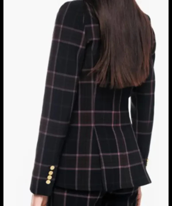 Watson 2025 Eve Harlow Plaid Blazer