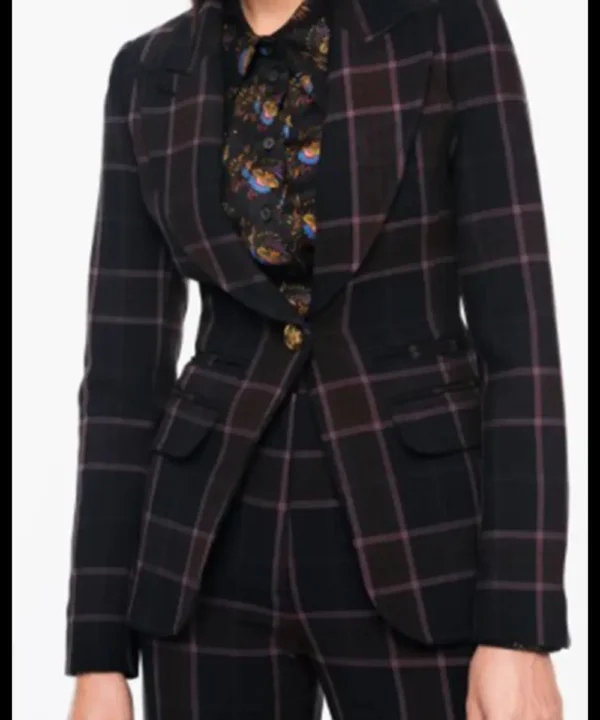 Watson 2025 Eve Harlow Plaid Blazer