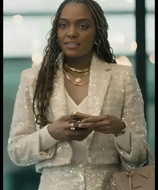 Brewster’s Millions Christmas China Anne Mcclain White Blazer