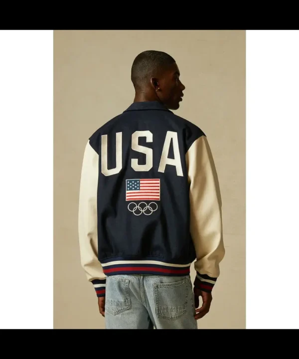 Olympics Team USA Varsity Jacket